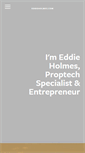 Mobile Screenshot of eddieholmes.com